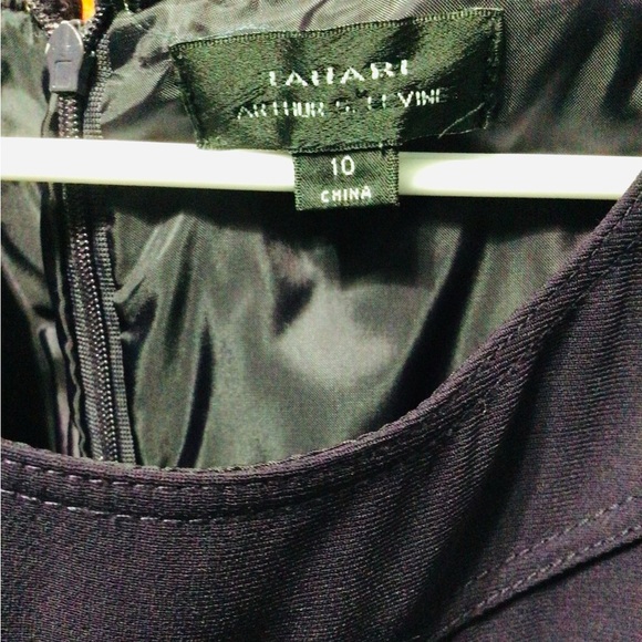 Tahari Purple Midi Dress - Picture 3 of 3